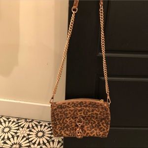 Rebecca Minkoff leopard print purse